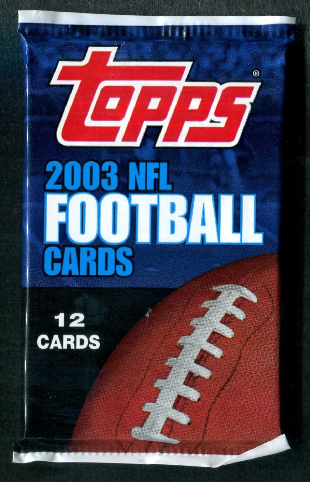 2003 Topps Football Unopened Pack (Retail) (12)