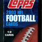 2003 Topps Football Unopened Pack (Retail) (12)