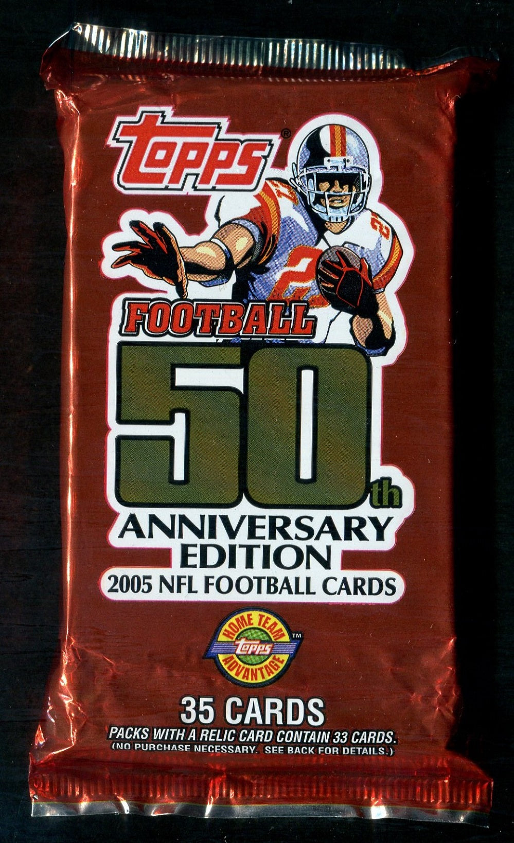 2005 Topps Football Unopened Jumbo Pack (HTA) (35)