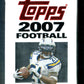 2007 Topps Football Unopened Pack (Hobby) (9)