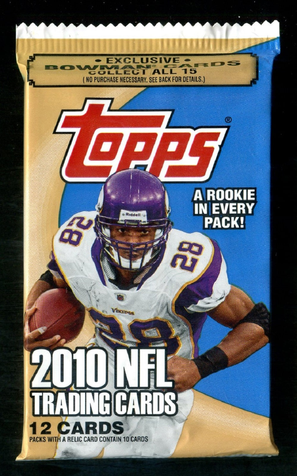 2010 Topps Football Unopened Pack (Retail) (12)