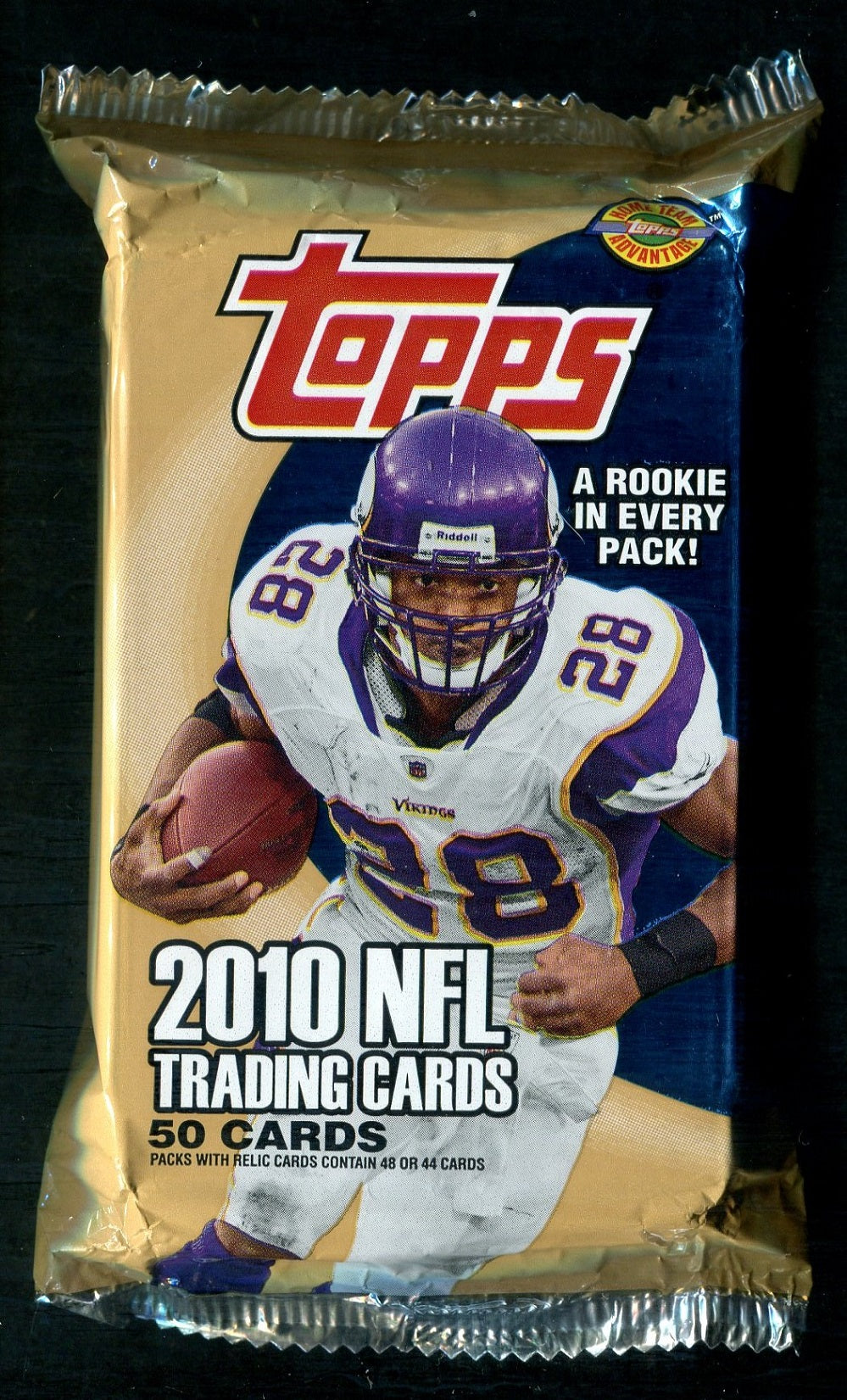 2010 Topps Football Unopened Jumbo Pack (HTA) (50)