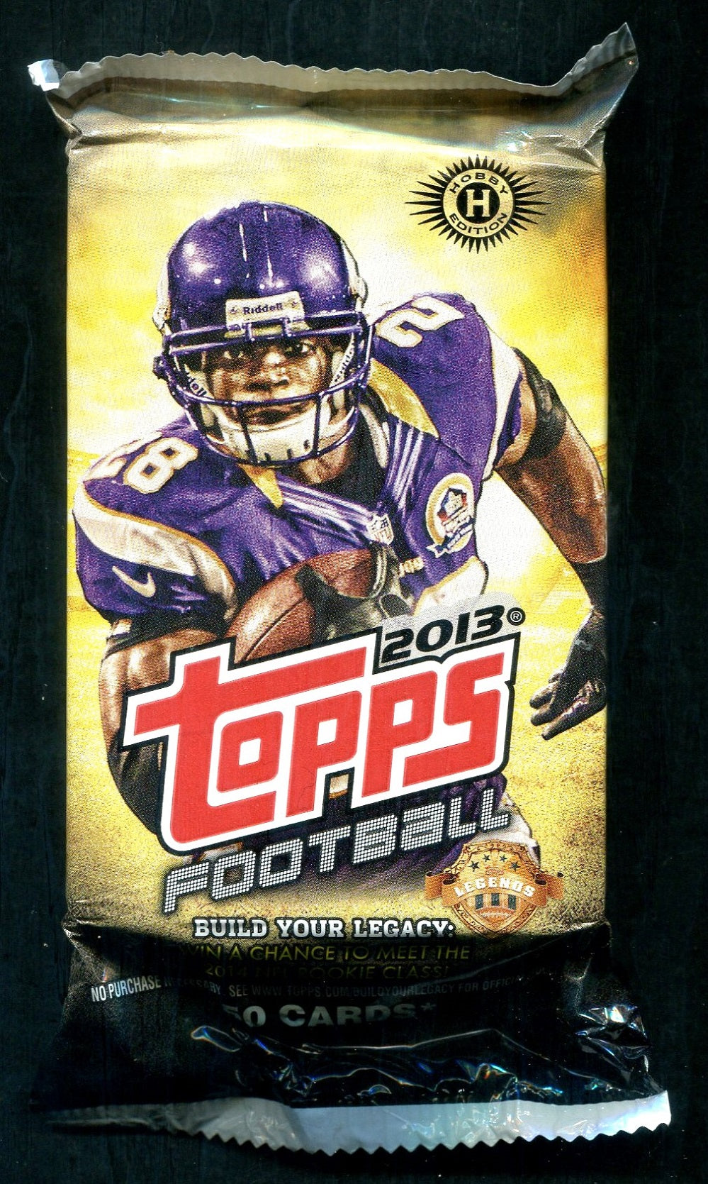 2013 Topps Football Unopened Jumbo Pack (Hobby) (50)