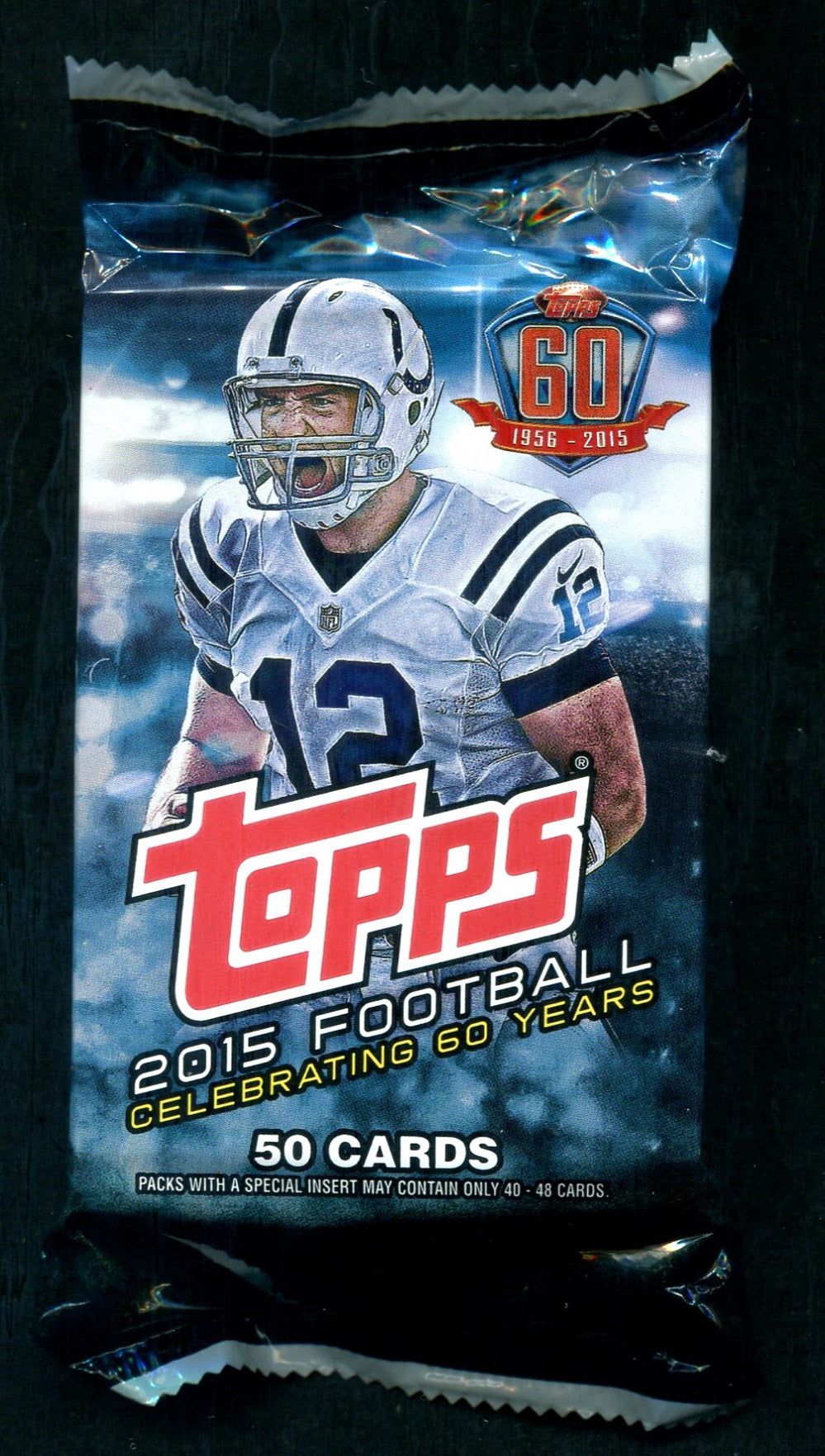 2015 Topps Football Unopened Jumbo Pack (50)