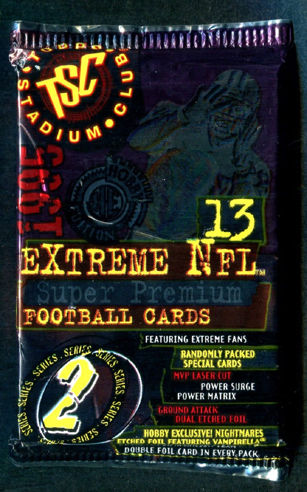 1995 Topps Stadium Club Football Unopened Series 2 Pack (Hobby) (13)