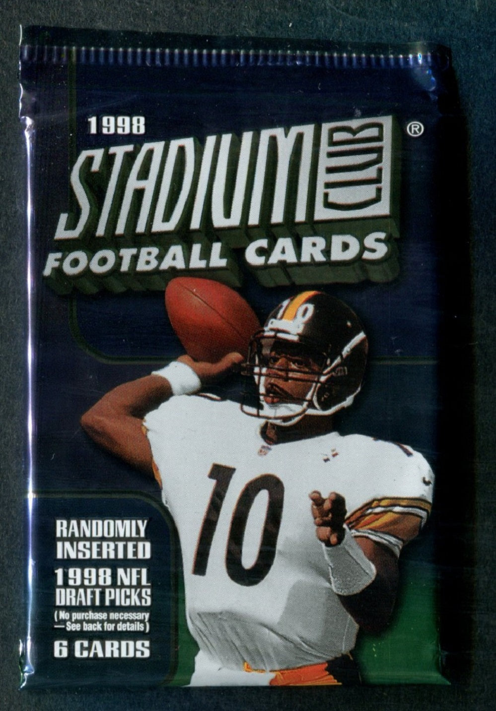 1998 Topps Stadium Club Football Unopened Pack (6)