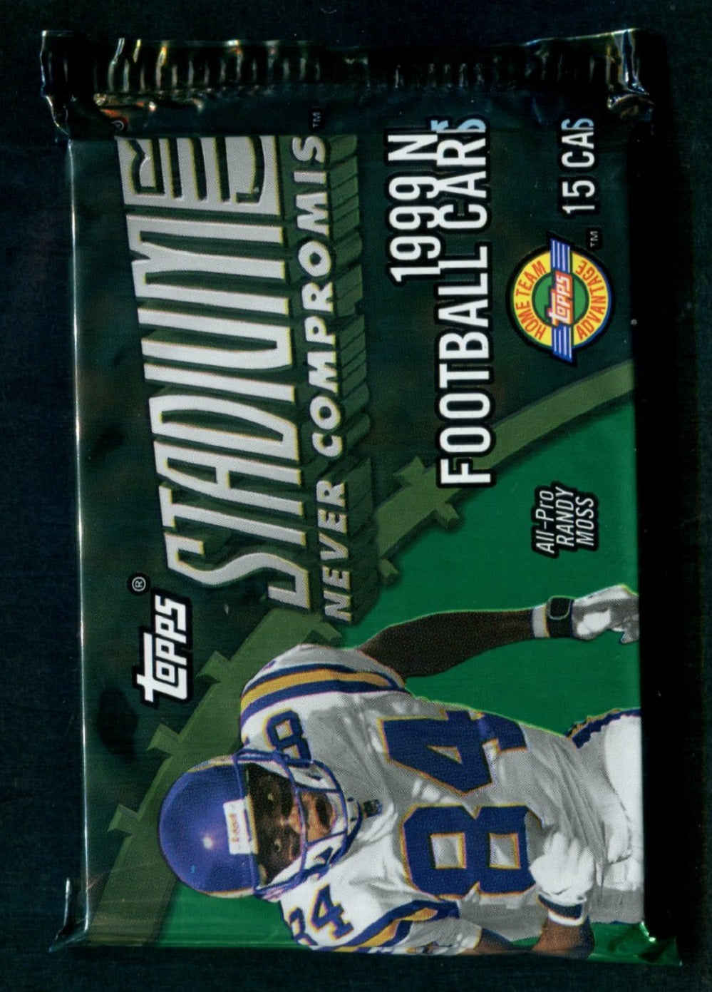 1999 Topps Stadium Club Football Unopened Jumbo Pack (HTA) (15)