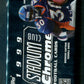 1999 Topps Stadium Club Chrome Football Unopened Pack (Hobby) (5)