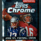 2002 Topps Chrome Football Unopened Pack (Hobby) (4)