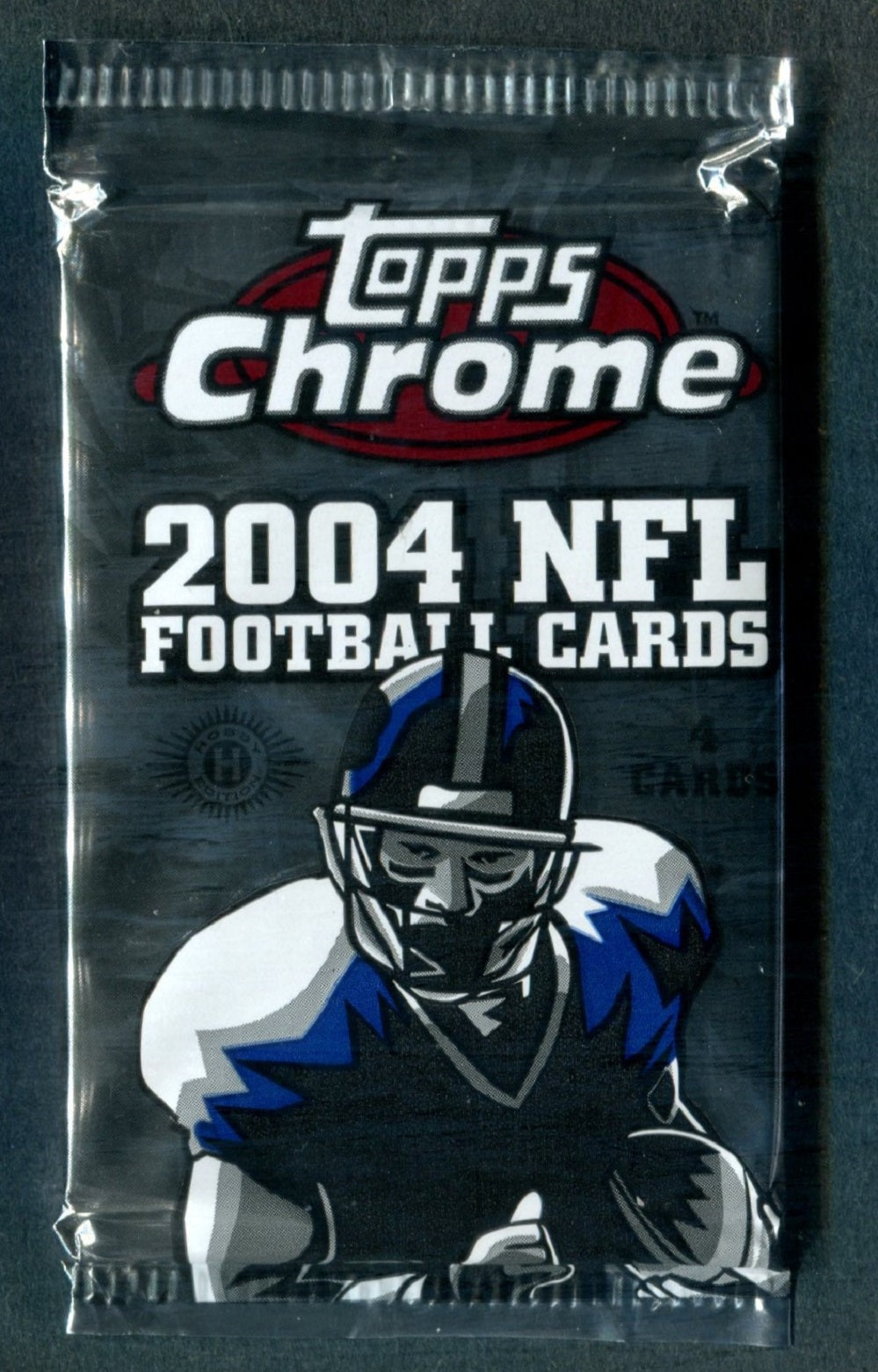 2004 Topps Chrome Football Unopened Pack (Hobby) (4)