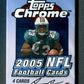 2005 Topps Chrome Football Unopened Pack (Hobby) (4)