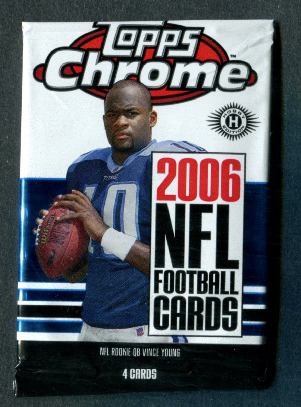 2006 Topps Chrome Football Unopened Pack (Hobby) (4)