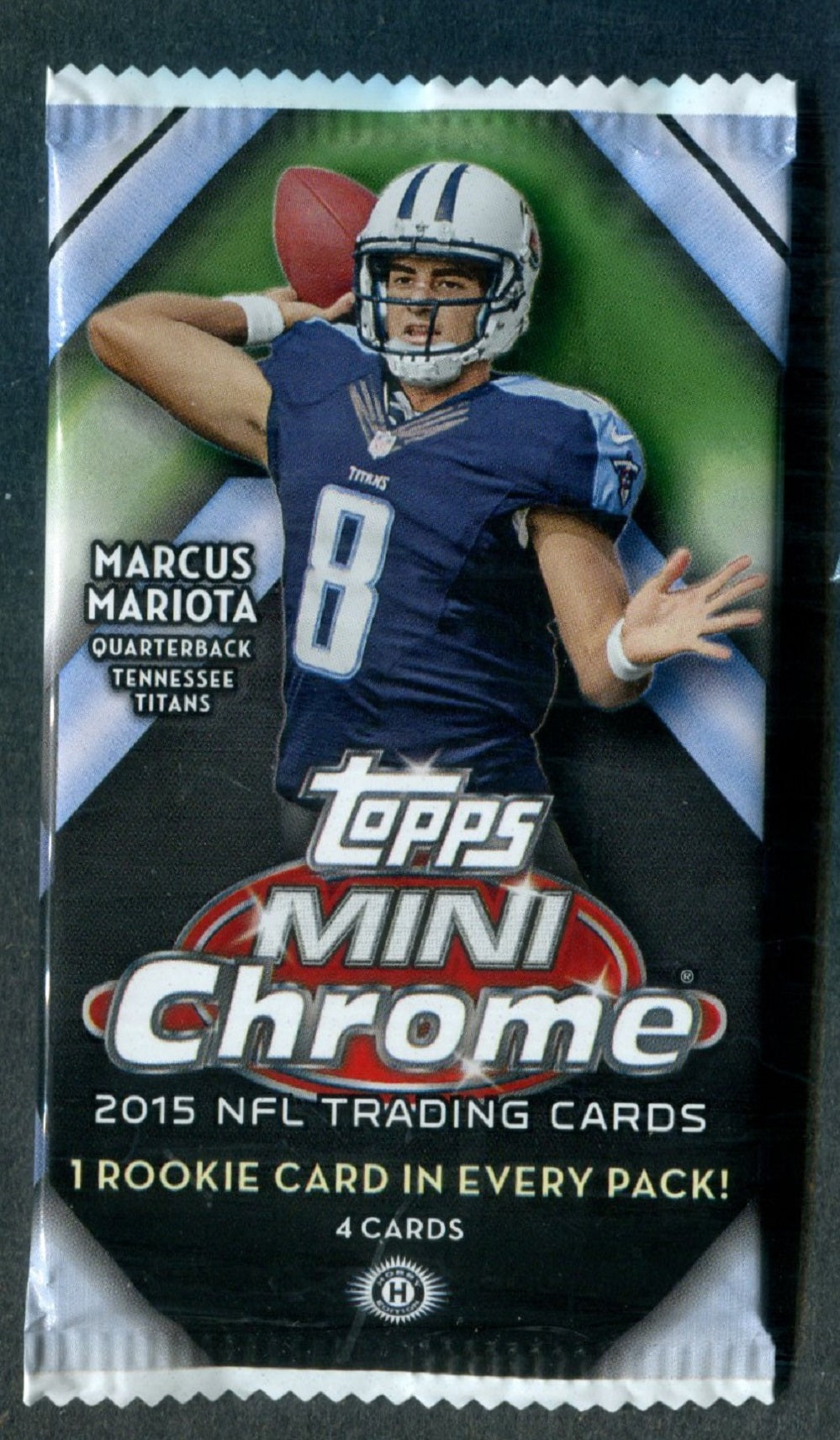 2015 Topps Chrome Mini Football Unopened Pack (Hobby) (4)