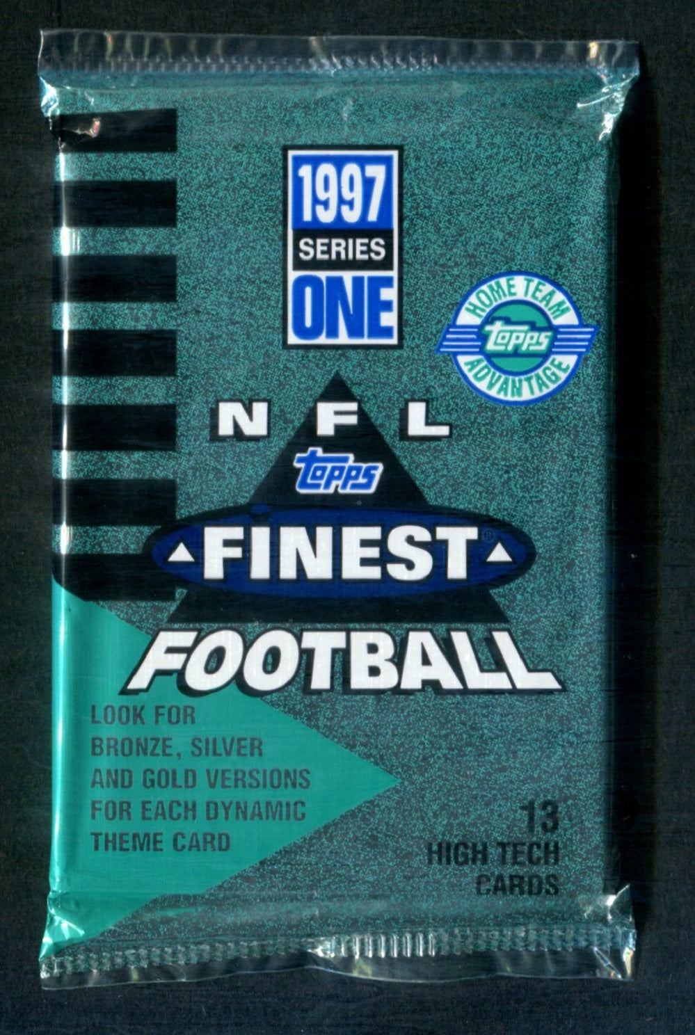 1997 Topps Finest Football Unopened Series 1 Jumbo Pack (HTA) (13)