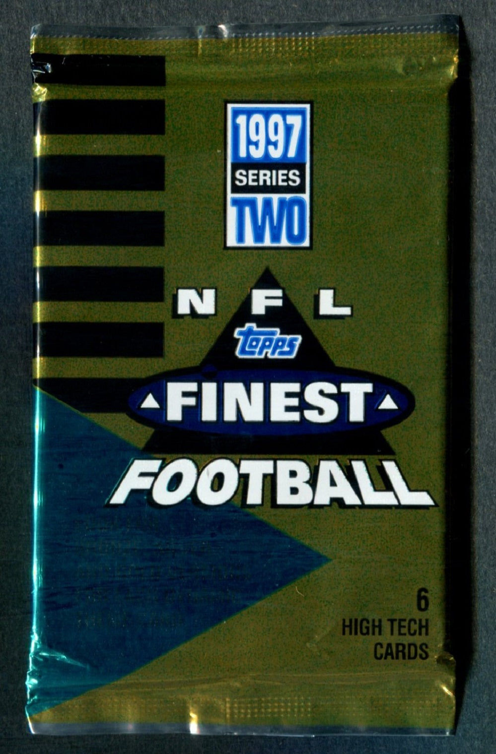 1997 Topps Finest Football Unopened Series 2 Pack (6)