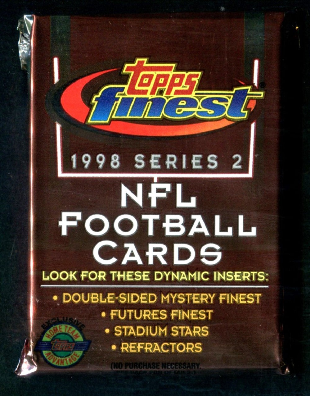 1998 Topps Finest Football Unopened Series 2 Jumbo Pack (HTA) (13)