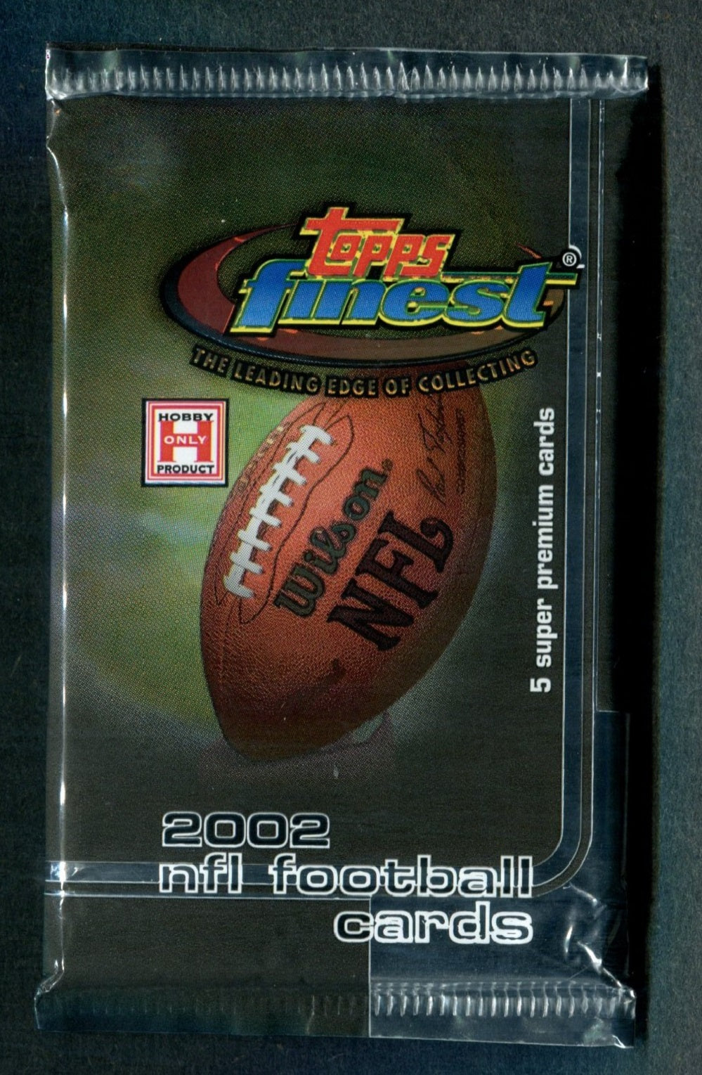 2002 Topps Finest Football Unopened Pack (Hobby) (5)