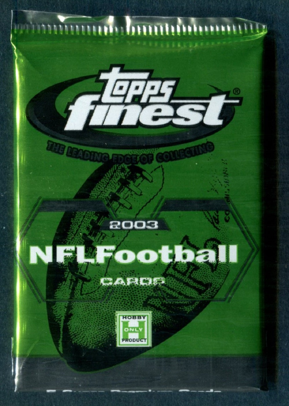 2003 Topps Finest Football Unopened Pack (Hobby) (5)