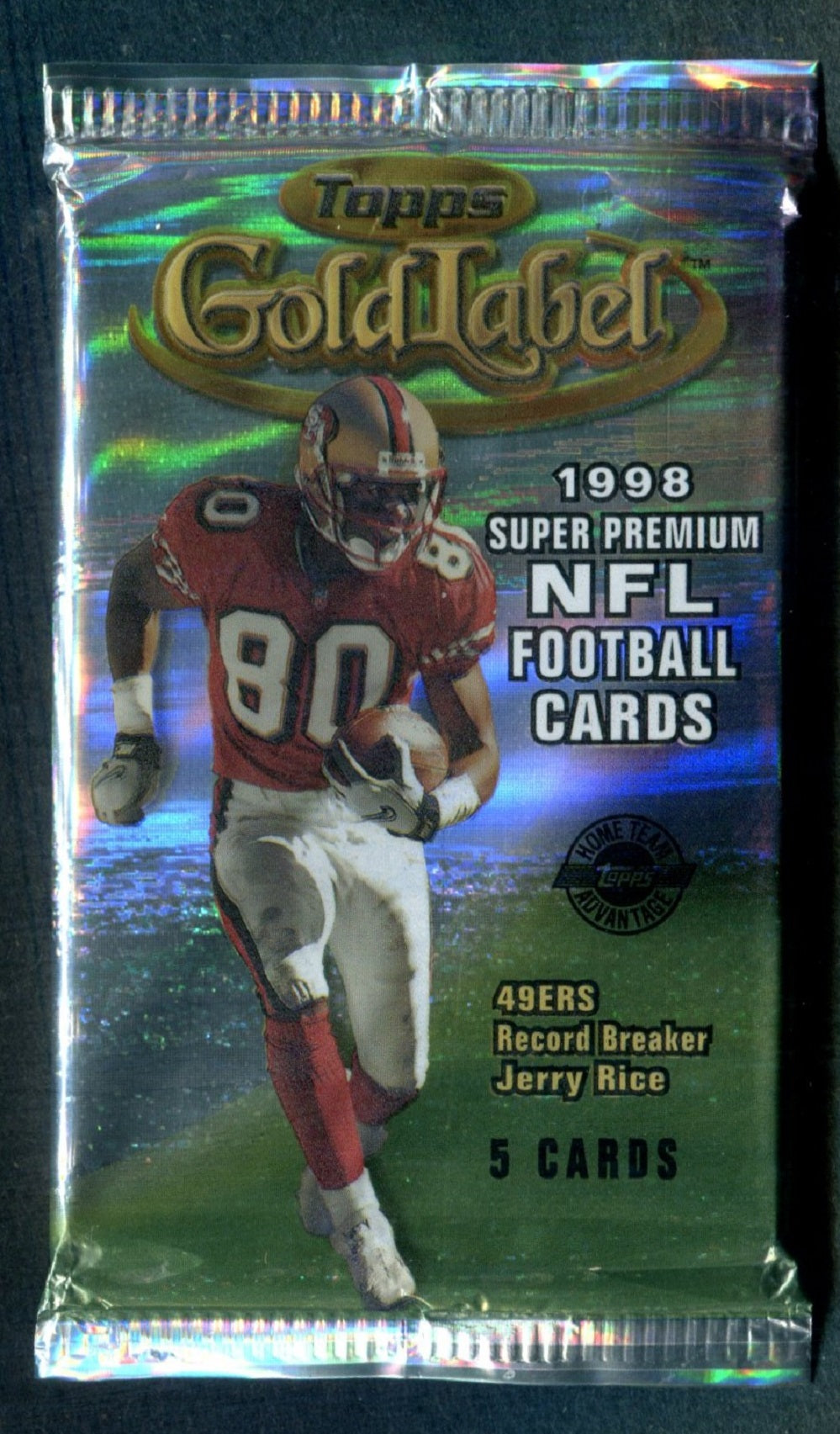 1998 Topps Gold Label Football Unopened Pack (HTA) (5)