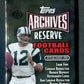 2001 Topps Archives Football Unopened Pack (Hobby) (5)