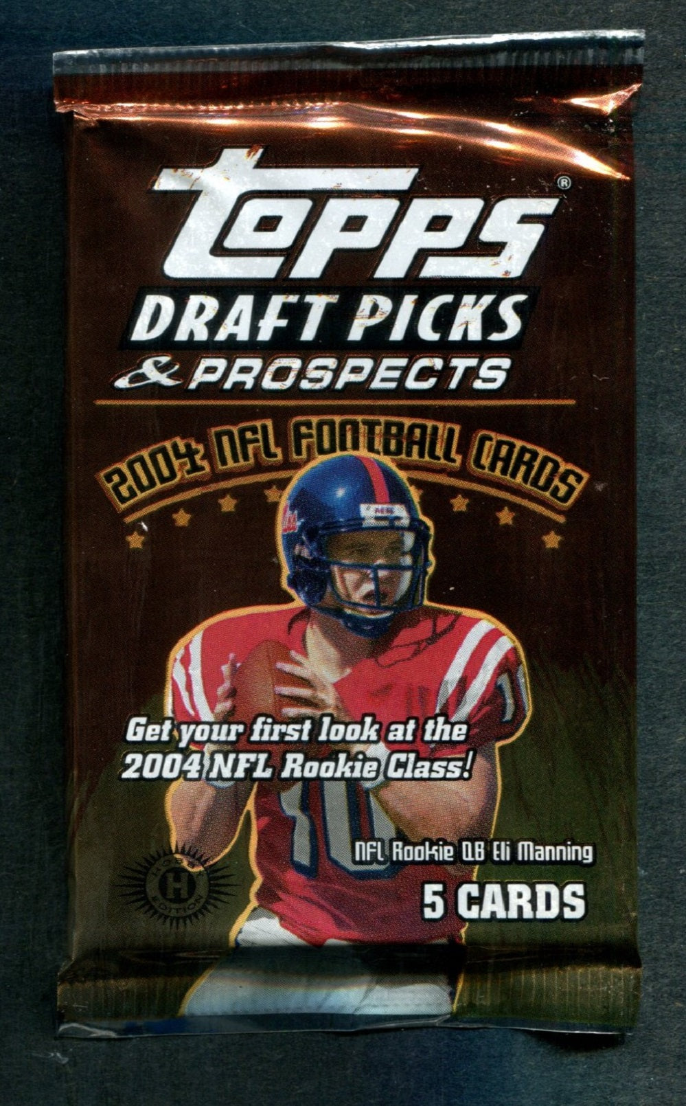 2004 Topps Draft Picks & Prospects Football Unopened Pack (Hobby) (5)