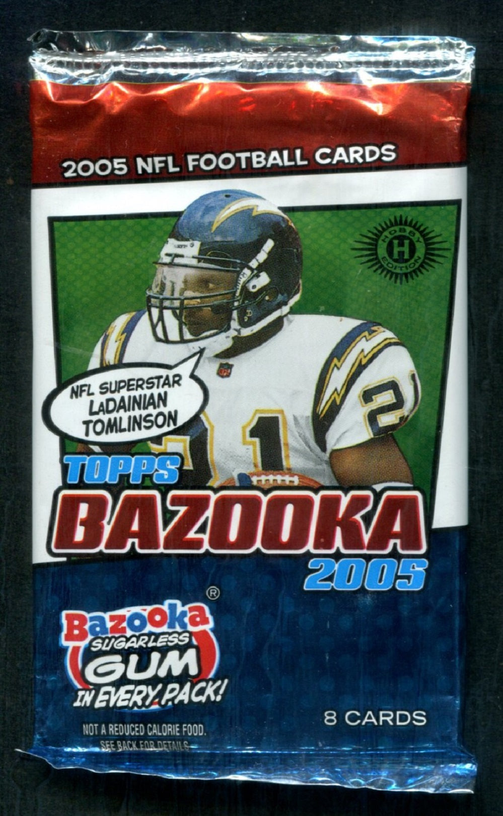 2005 Topps Bazooka Football Unopened Pack (Hobby) (8)