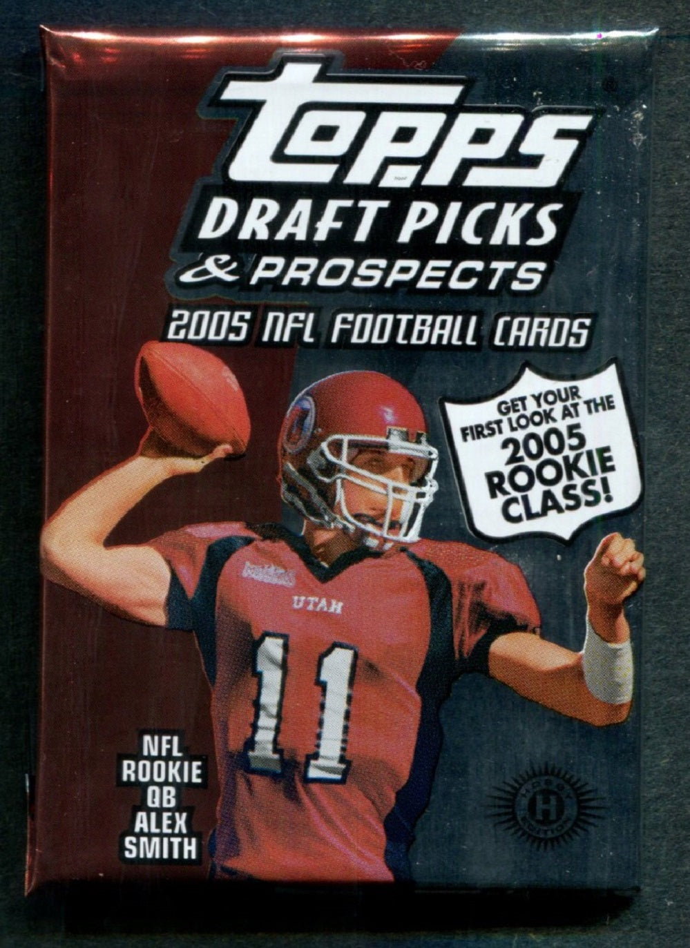 2005 Topps Draft Picks & Prospects Football Unopened Pack (Hobby) (5)