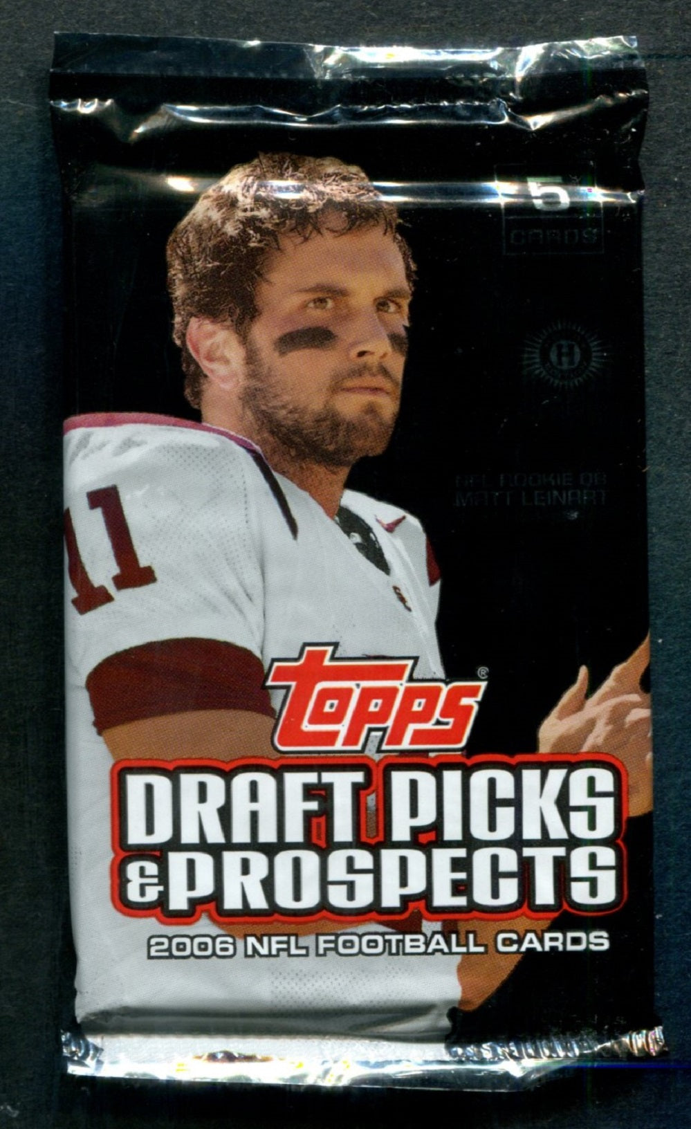 2006 Topps Draft Picks & Prospects Football Unopened Pack (Hobby) (5)