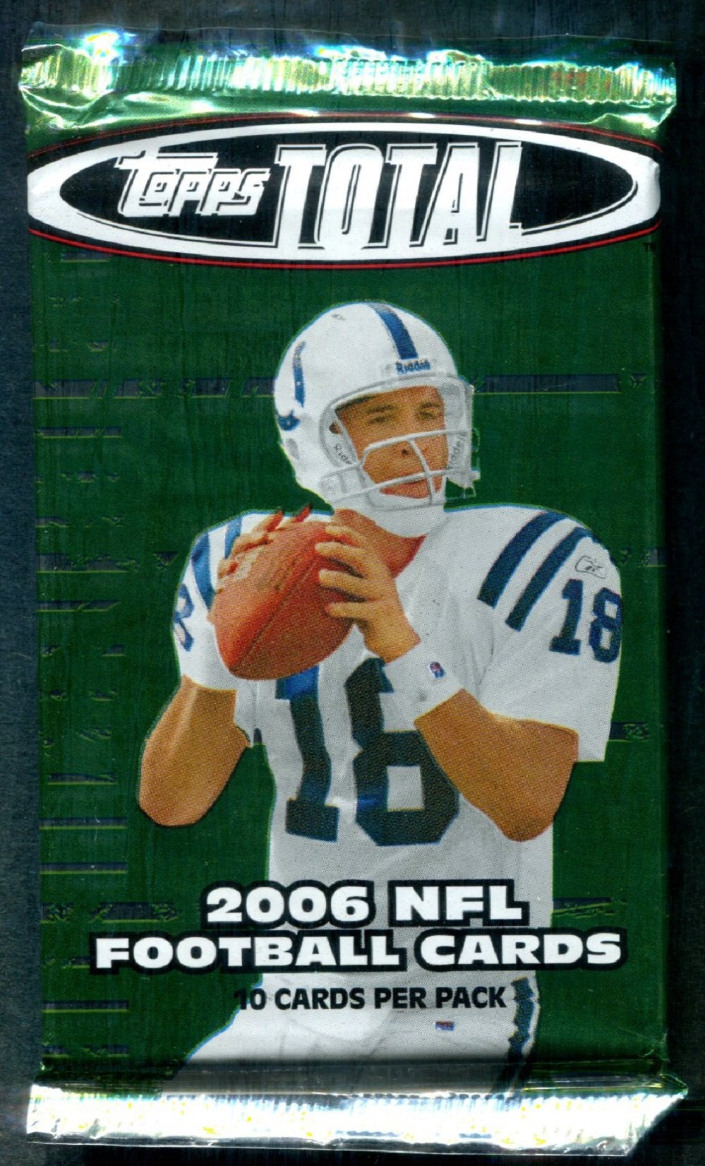 2006 Topps Total Football Unopened Pack (10)