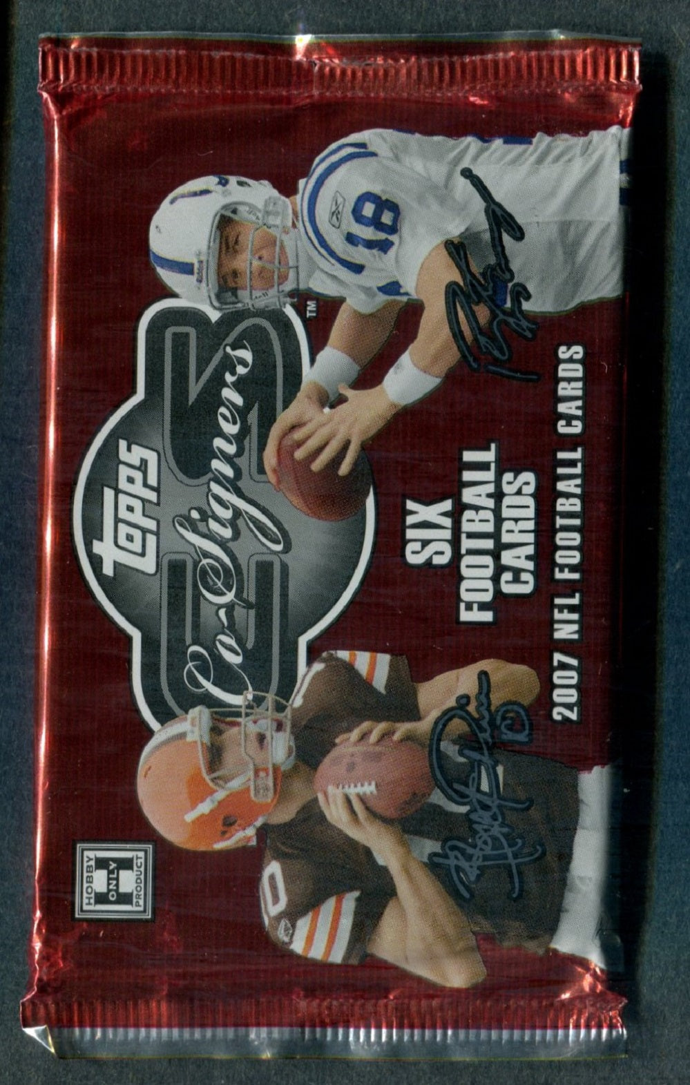 2007 Topps Co-Signers Football Unopened Pack (Hobby) (6)