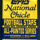 2009 Topps National Chicle Footbal Unopened Pack (Hobby) (8)