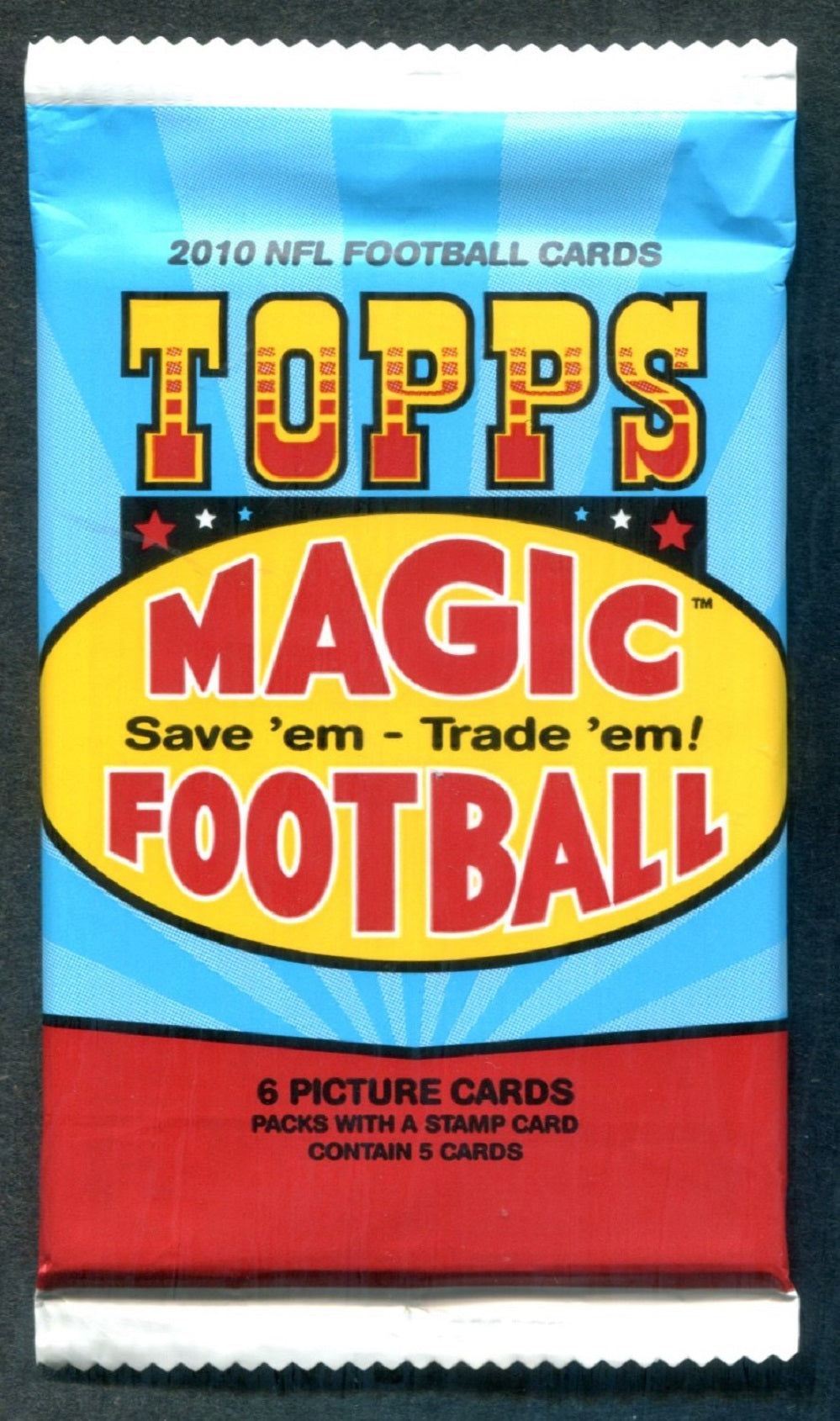 2010 Topps Magic Football Unopened Pack (Retail) (6)