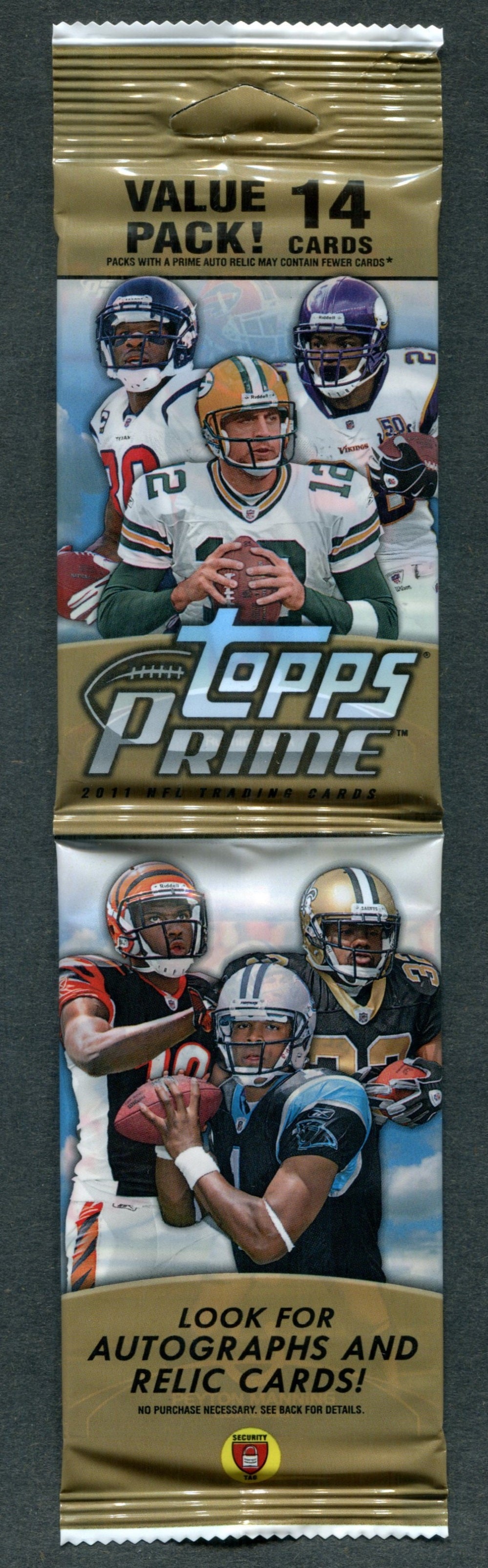 2011 Topps Prime Football Unopened Value Pack (14)