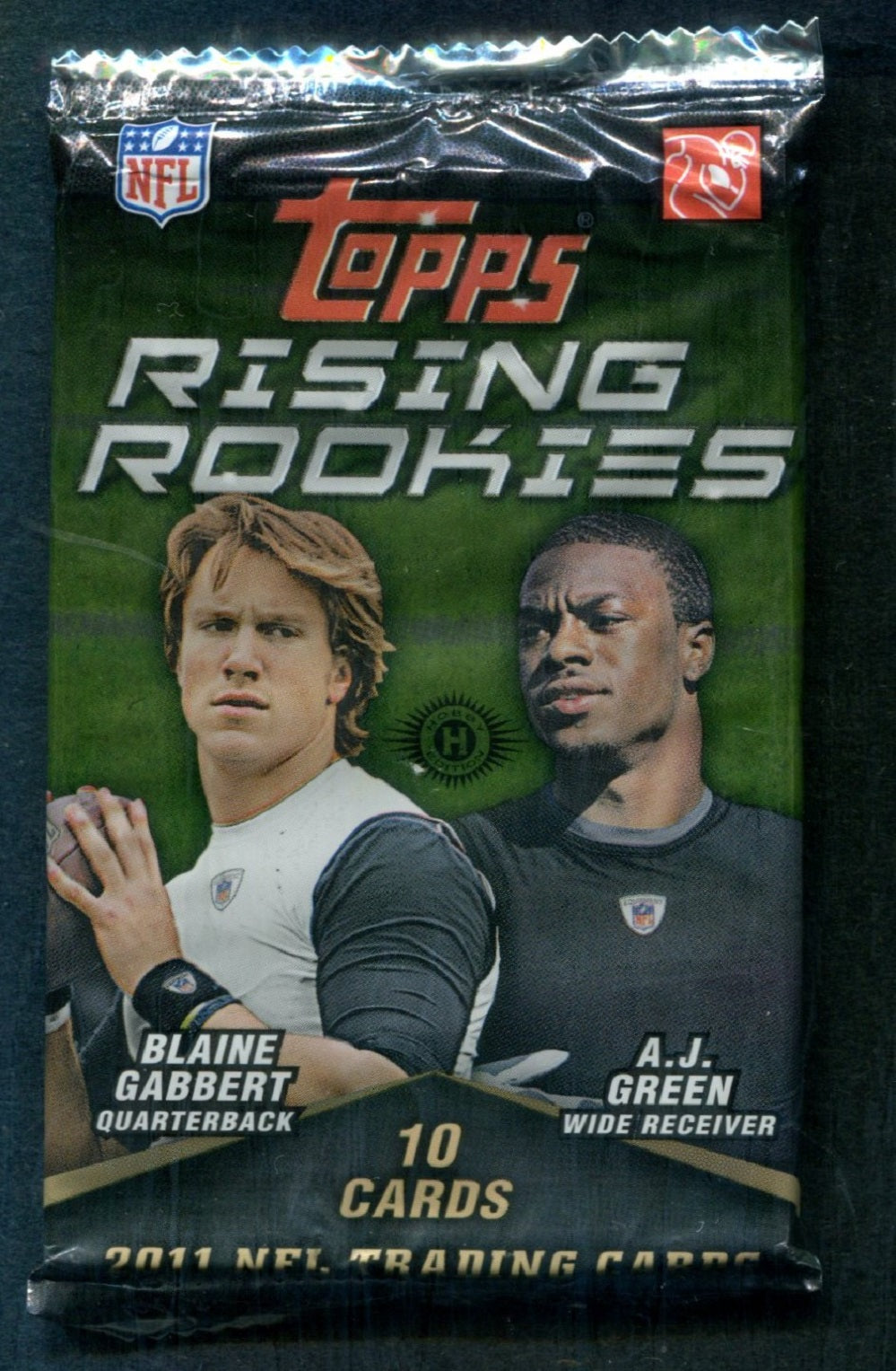 2011 Topps Rising Rookies Football Unopened Pack (Hobby) (10)