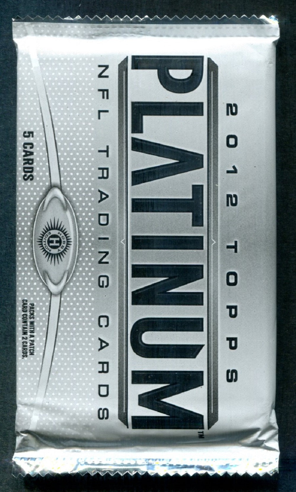 2012 Topps Platinum Football Unopened Pack (Hobby) (5)