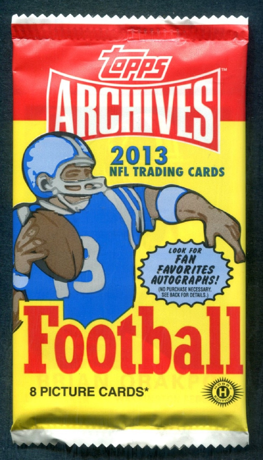 2013 Topps Archives Football Unopened Pack (Hobby) (8)