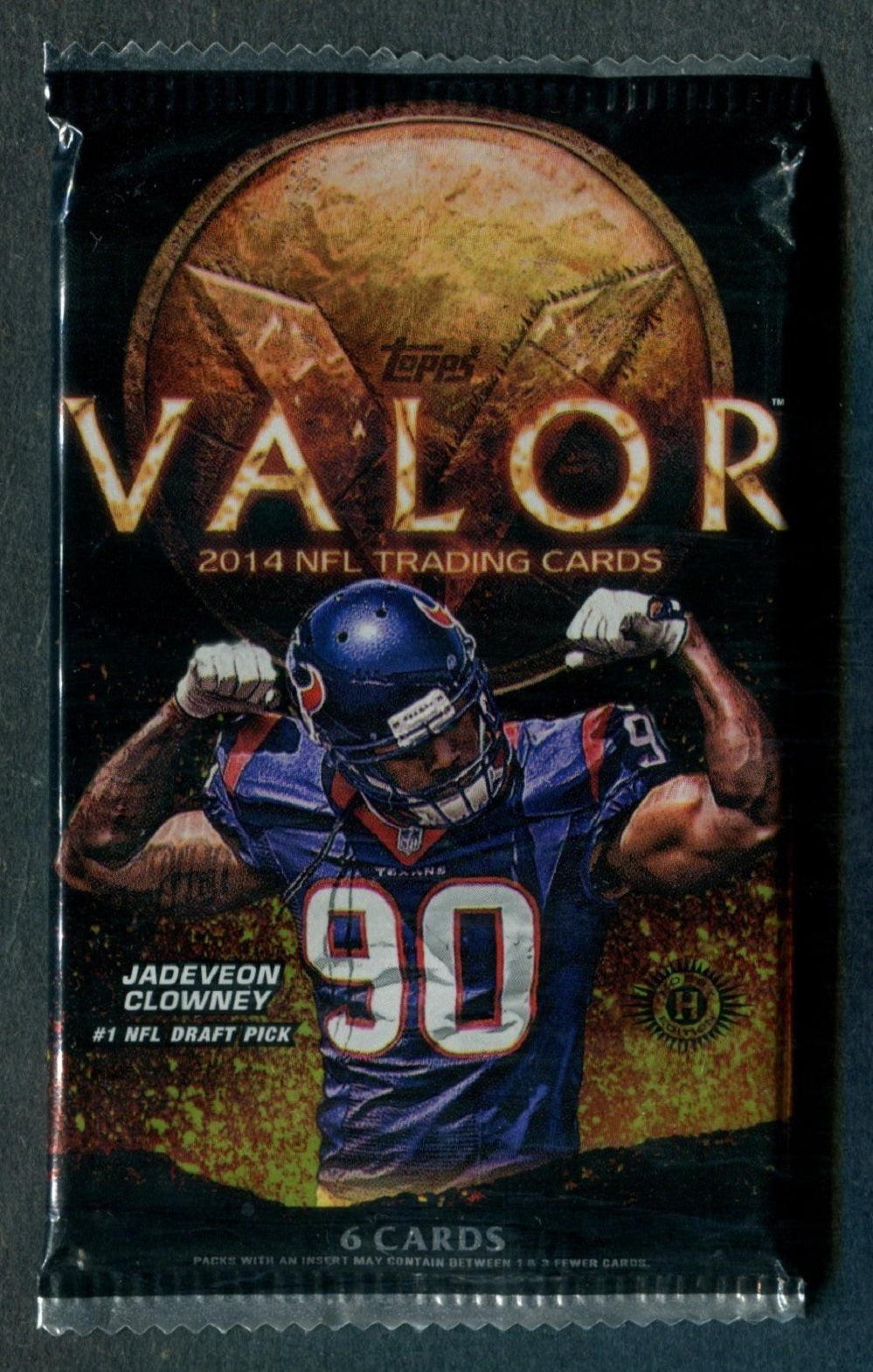 2014 Topps Valor Football Unopened Pack (Hobby) (6)