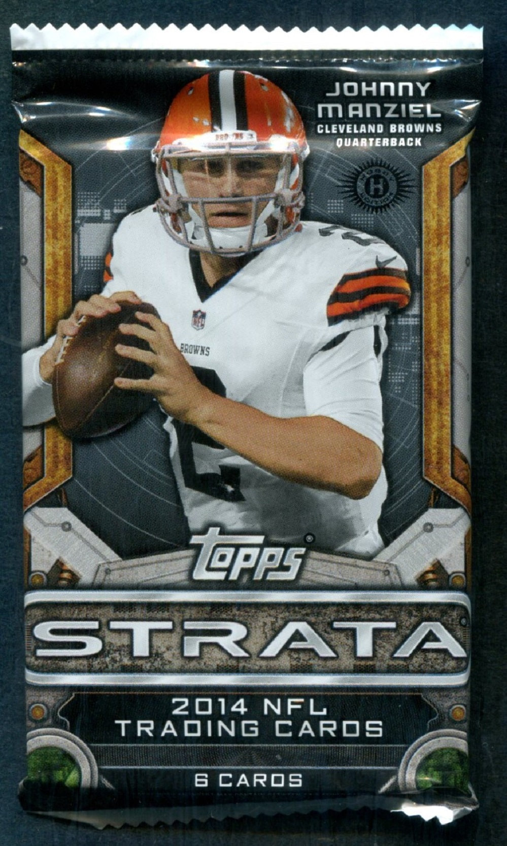 2014 Topps Strata Football Unopened Pack (Hobby) (6)