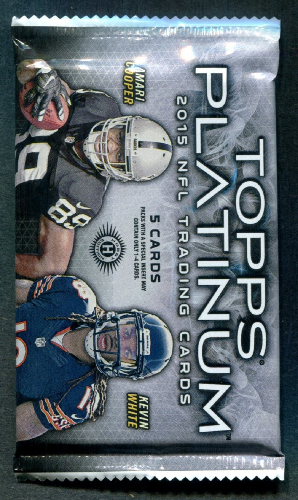 2015 Topps Platinum Football Unopened Pack (Hobby) (5)