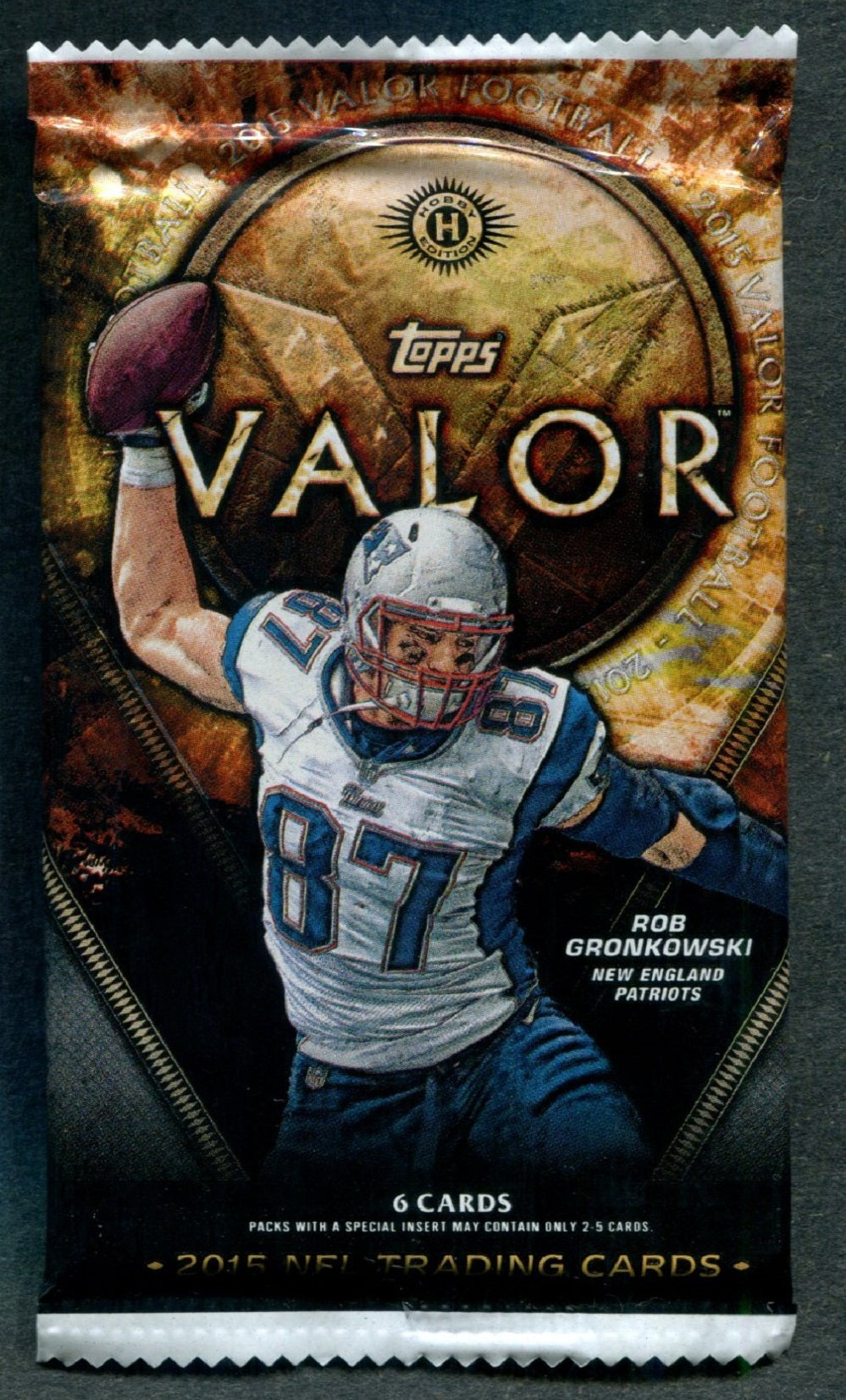 2015 Topps Valor Football Unopened Pack (Hobby) (6)