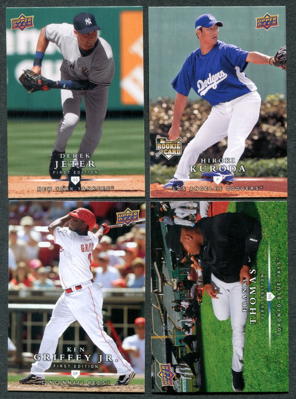 2008 Upper Deck First Edition Baseball Complete Set (500)