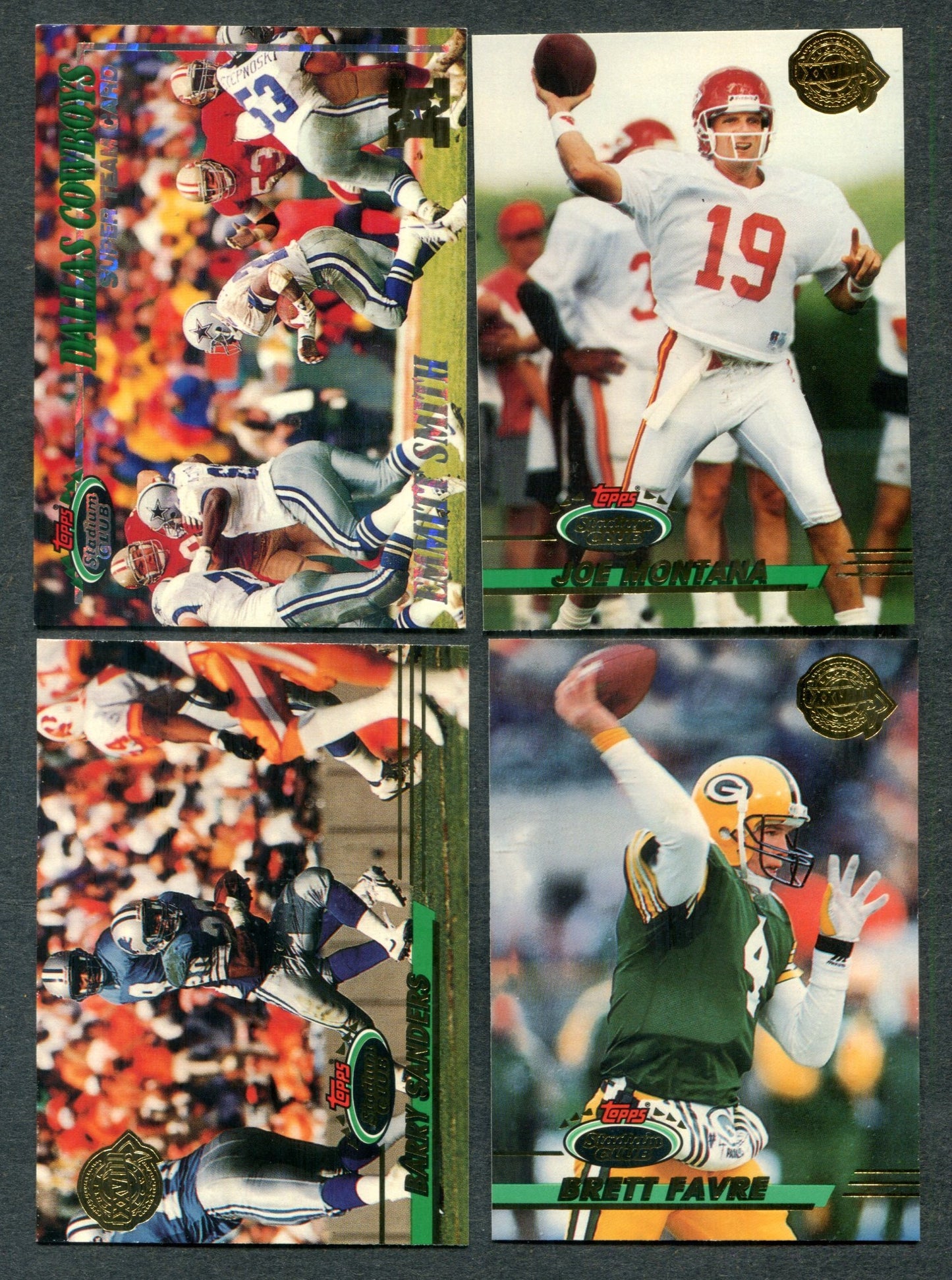 1993 Topps Stadium Club Football Superbowl XXVIII Complete Set (500)