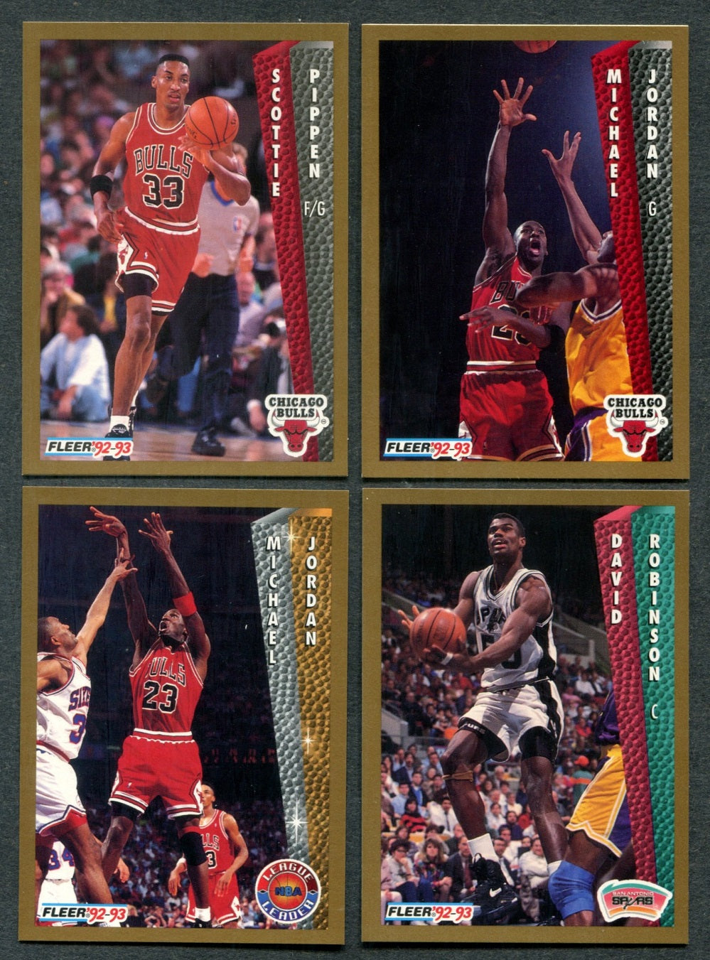 1992/93 Fleer Basketball Series 1 Complete Set (264)