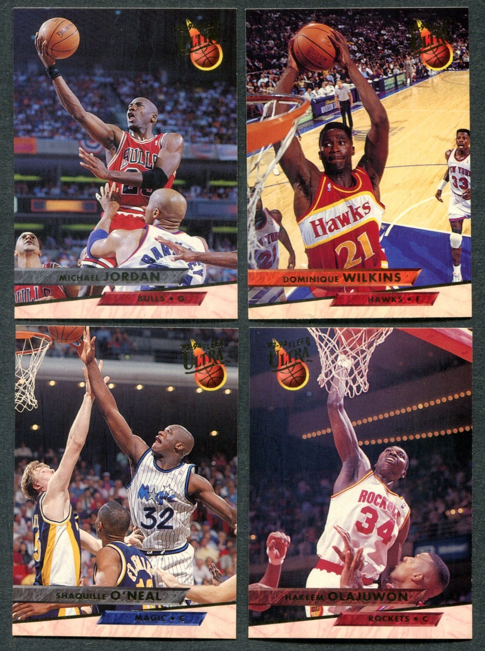 1993/94 Fleer Ultra Basketball Complete Set (375)