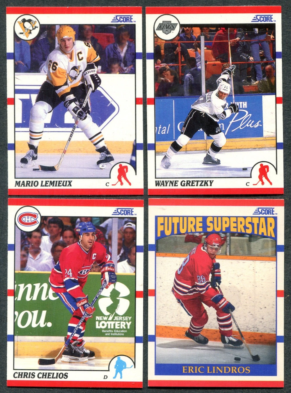 1990/91 Score Hockey Complete Set (U.S.) (440)