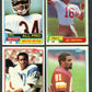 1981 Topps Football Complete Set EX (528) (24-570)