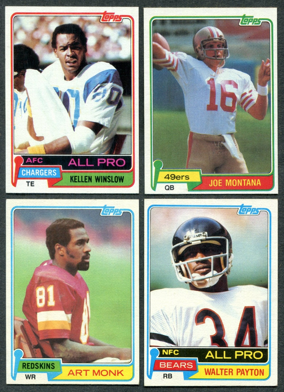 1981 Topps Football Complete Set EX EX/MT (528) (24-571)