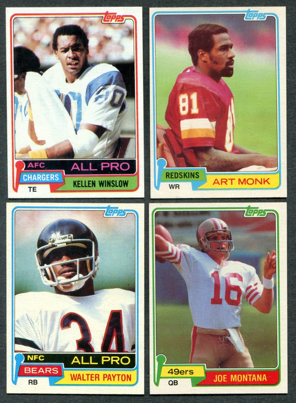 1981 Topps Football Complete Set EX/MT (528) (24-572)