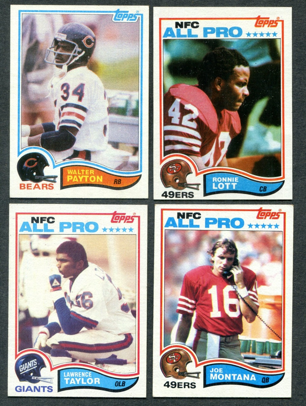 1982 Topps Football Complete Set EX EX/MT (528) (24-573)