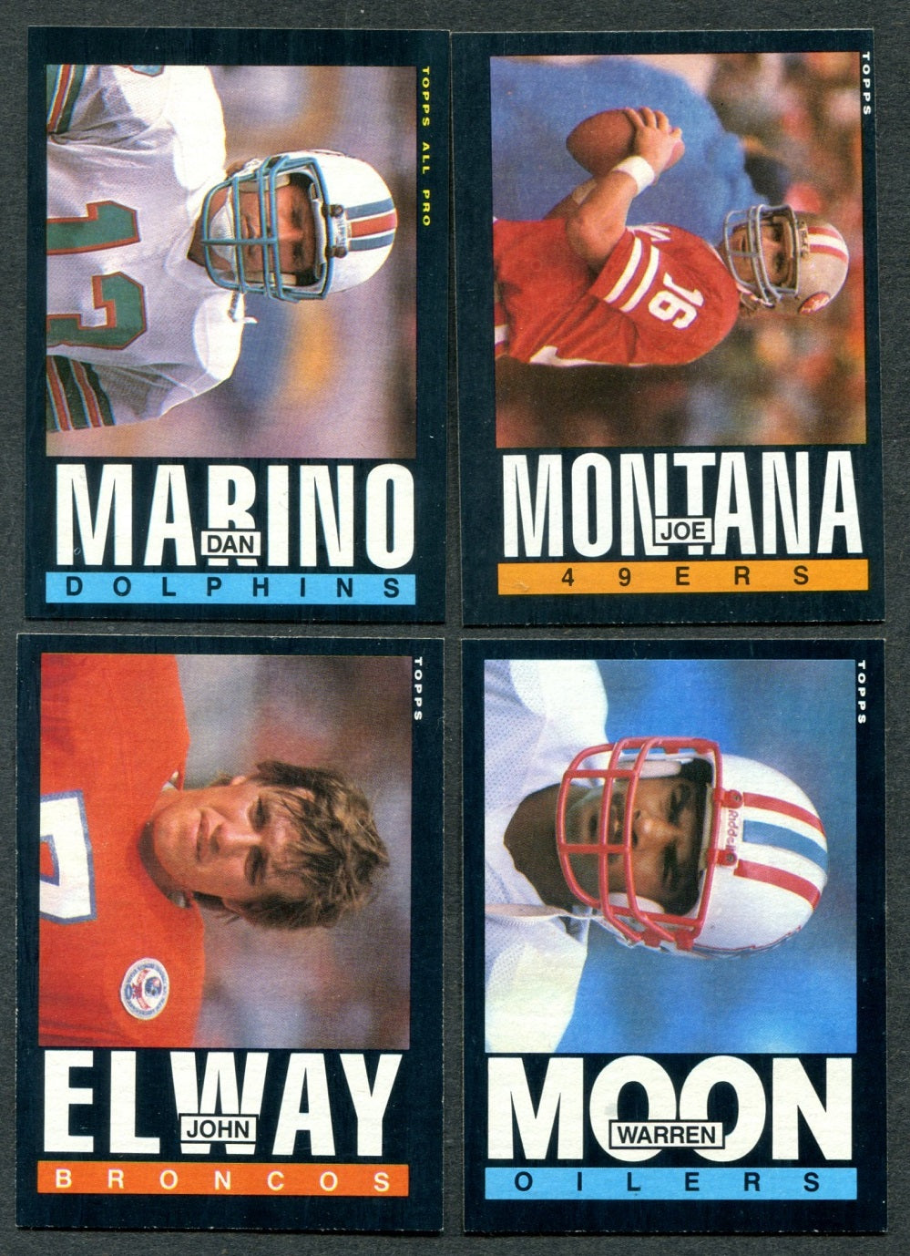 1985 Topps Football Complete Set EX/MT NM (396) (24-574)